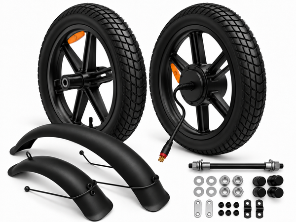 Fatbike auf Skinnybike Umrüstkit V8 & V20 – Komplettes Radset mit Schutzblechen