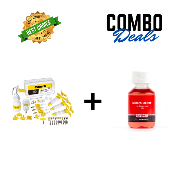 Kombi-Angebot - EZmtb Entlüftungskit + Elvedes Bremsflüssigkeit