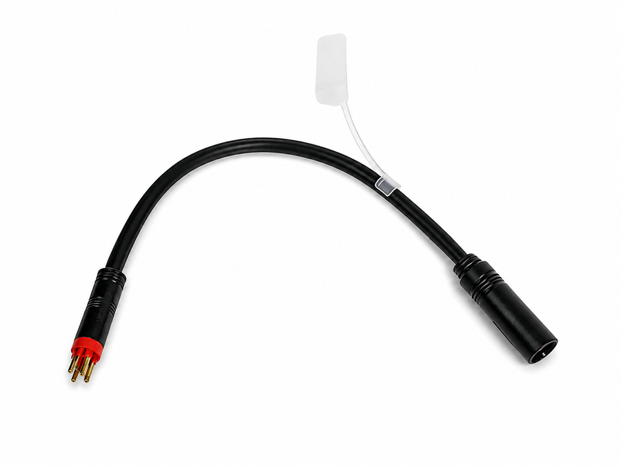Motoradapter – Schwarzes Motorkabel zu rotem Controller